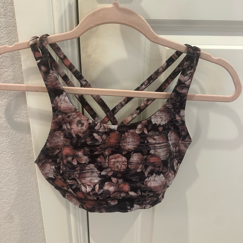 Lululemon Floral Energy Bra